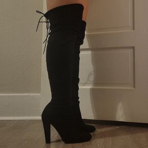 Over the knee boots